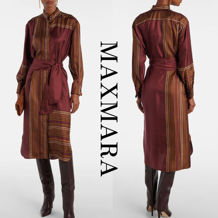 シルク Max Mara(マックスマーラ) ワンピース(レディース) - ブランド