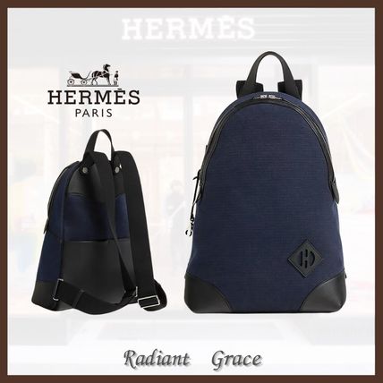 ネイビー（紺）系 HERMES Allback(エルメス オールバック) - ブランド