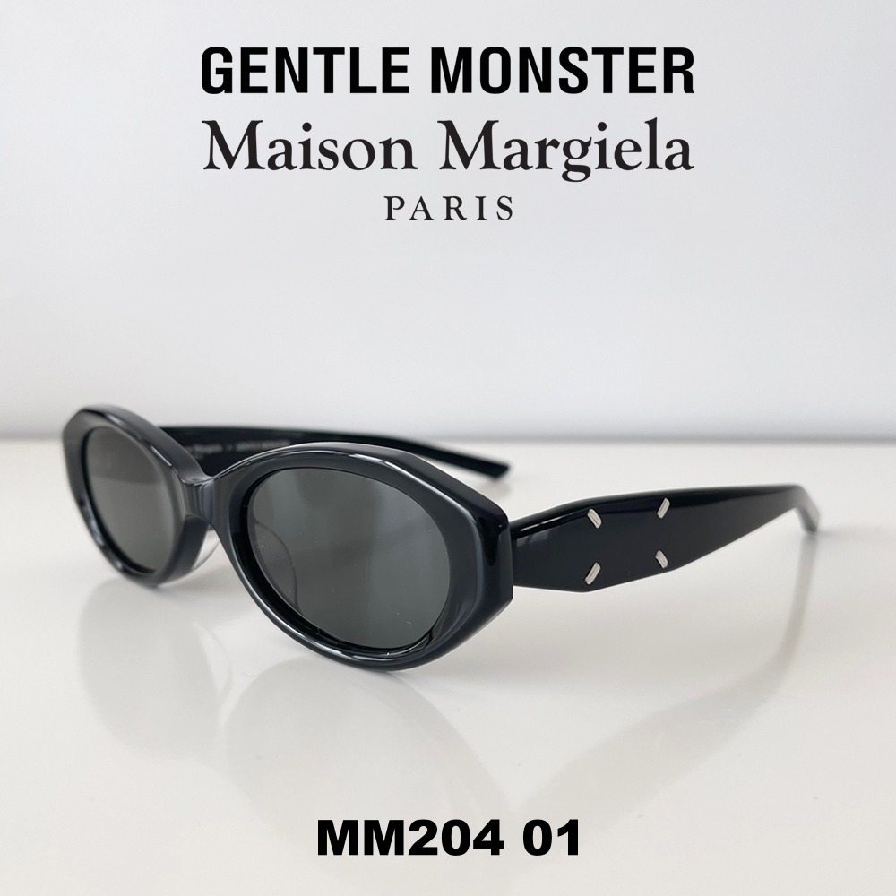 Maison Margiela X GENTLE MONSTER】 MM204 01 (Gentle Monster