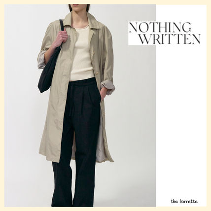 NOTHING WRITTEN(ナッシングリトゥン) トレンチコート(レディース