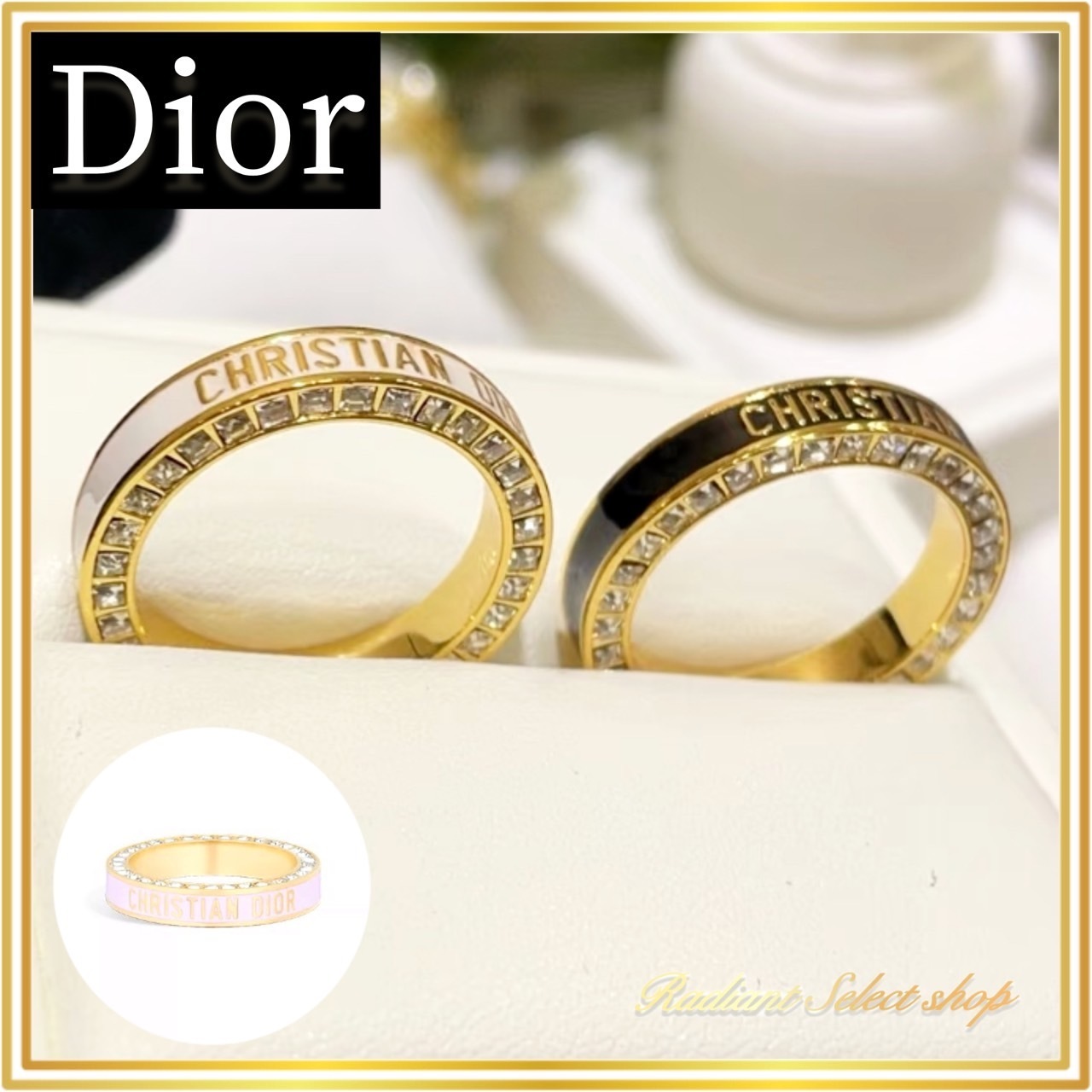 新作☆ギフトに最適】Dior Night Code リング♡ (Dior/指輪・リング