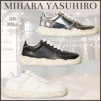 シルバー（銀色）系 MIHARAYASUHIRO(ミハラヤスヒロ) スニーカー