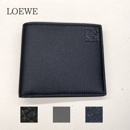 ネイビー（紺）系 LOEWE(ロエベ) 折りたたみ財布(メンズ) - ブランド