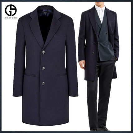 カシミヤ GIORGIO ARMANI(ジョルジオアルマーニ) コートその他(メンズ