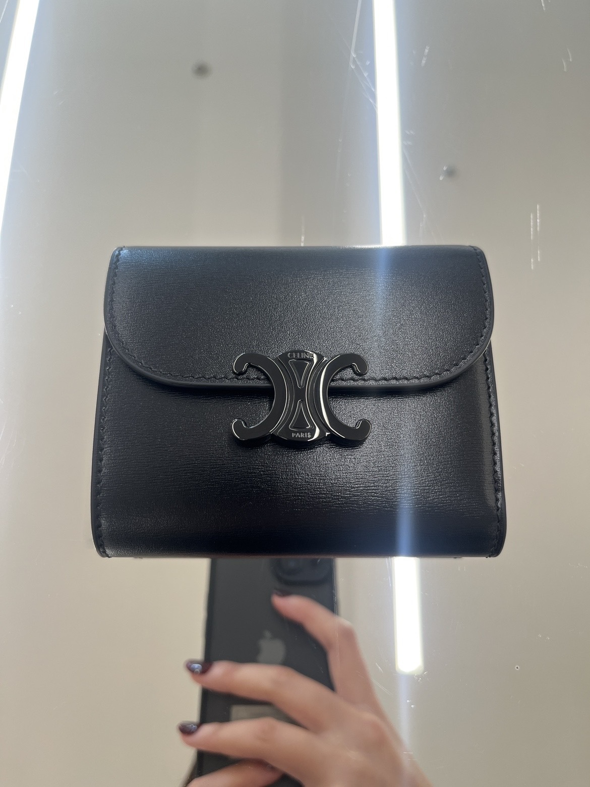 CELINE】スモール フラップウォレット トリオンフ 財布 (CELINE