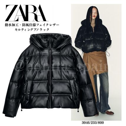 レッド（赤）系 ZARA(ザラ) ダウンジャケット・コート(レディース