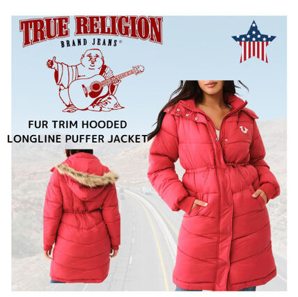 ファー TRUE RELIGION(トゥルーレリジョン) ブルゾン(レディース