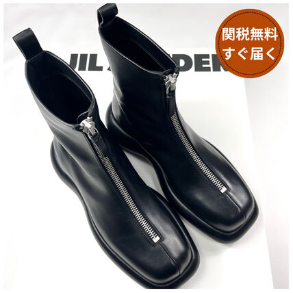 ジップ Jil Sander(ジルサンダー) ブーツ(レディース) - ブランド通販