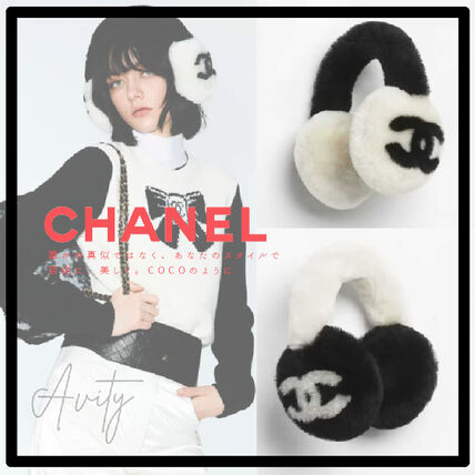 o ホワイト（白）系 CHANEL(シャネル) イヤーマフ(レディース