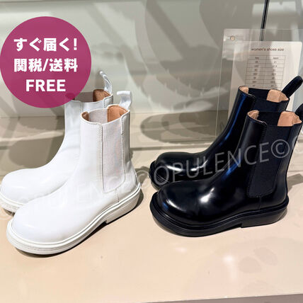 ホワイト（白）系 BOTTEGA VENETA(ボッテガヴェネタ) ブーツ