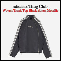 ADIDAS X THUG CLUB】WOVEN TRACK TOP BLACK SILVER METALLIC (Thug