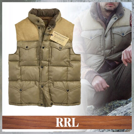 RRL(ダブルアールエル) ダウンベスト(メンズ) - ブランド通販のBUYMA