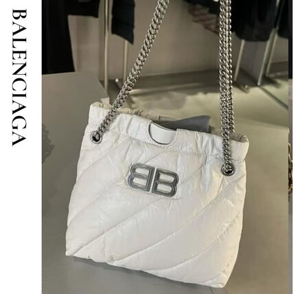 ホワイト（白）系 BALENCIAGA CRUSH(バレンシアガ クラッシュ