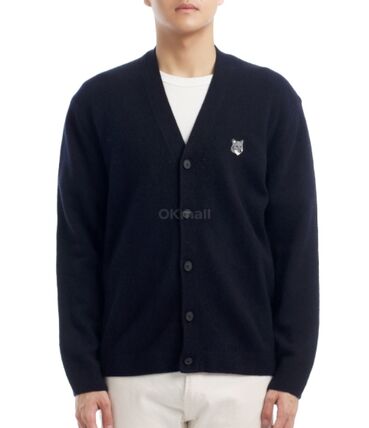 op ブルー（青）系 MAISON KITSUNE(メゾンキツネ) カーディガン(メンズ
