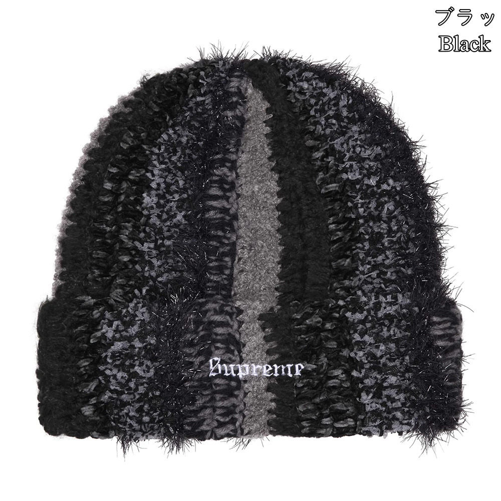 Supreme】Tinsel Stripe Beanie 25AW (Supreme/ニットキャップ