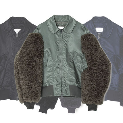 HYKE FAUX SHEARLING TYPE CWU-45/P JACKET ファー ジャケット (HYKE