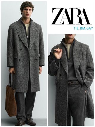 ZARA(ザラ) チェスターコート(メンズ) - ブランド通販のBUYMA