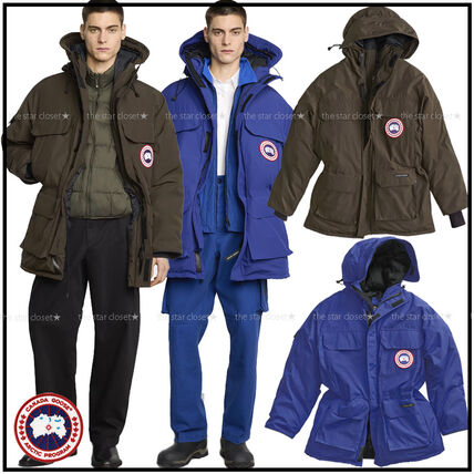 ブルー（青）系 CANADA GOOSE EXPEDITION(カナダグース エクスペ
