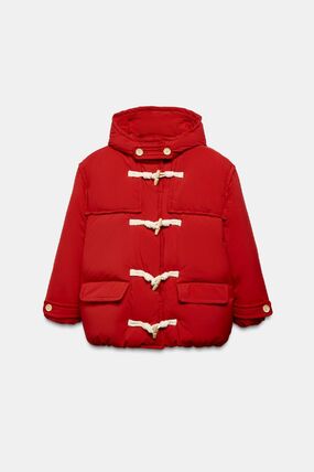 レッド（赤）系 ZARA(ザラ) ダウンジャケット・コート(レディース