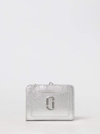 シルバー（銀色）系 MARC JACOBS(マークジェイコブス) 折りたたみ財布
