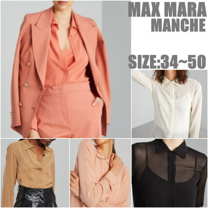 シルク Max Mara(マックスマーラ) ブラウス・シャツ(レディース