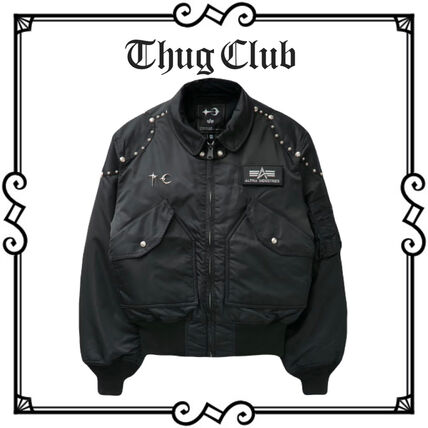 ブラック（黒）系 Thug Club(サグクラブ) MA-1(メンズ) - ブランド通販