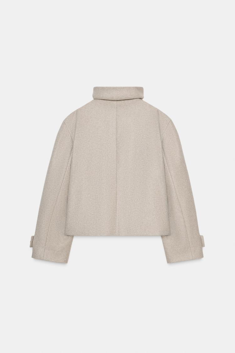 ZARA ショートハイネックコート 2078/780/450 (ZARA/コート) 2078/780