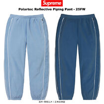 SUPREME】Polartec Reflective Piping Pant Light Blue - 25FW