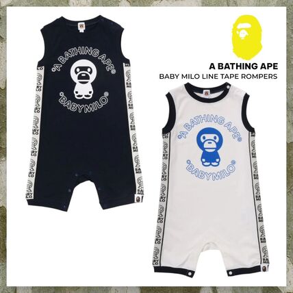 A BATHING APE(アベイシングエイプ) ベビーロンパース・カバーオール
