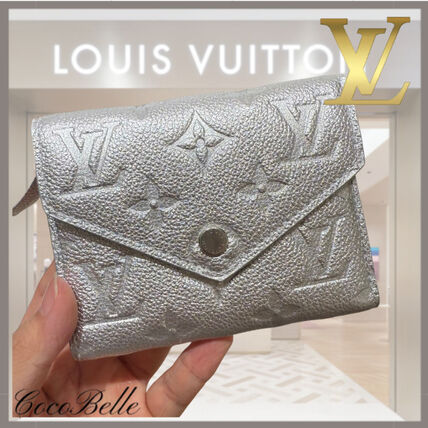 シルバー（銀色）系 Louis Vuitton(ルイヴィトン) 折りたたみ財布