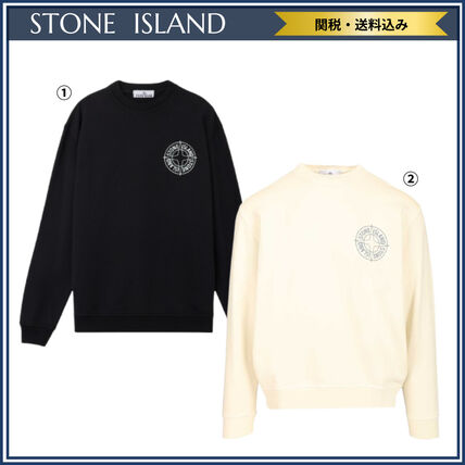 ホワイト（白）系 STONE ISLAND(ストーンアイランド) スウェット