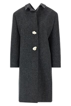 グレー（灰色）系 PRADA(プラダ) コート(レディース) - ブランド通販の