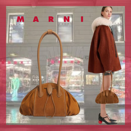 スエード MARNI(マルニ) バッグ・カバン(レディース) - ブランド通販の