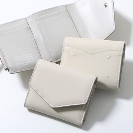 ホワイト（白）系 Maison Margiela(メゾン マルジェラ) 折りたたみ財布