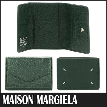 グリーン（緑）系 Maison Margiela(メゾン マルジェラ) 折りたたみ財布