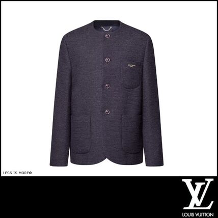 ジャケット ノーカラー Louis Vuitton(ルイヴィトン) メンズ