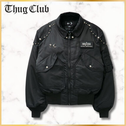 ブラック（黒）系 Thug Club(サグクラブ) MA-1(メンズ) - ブランド通販