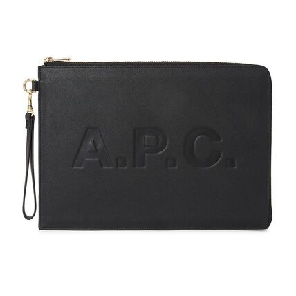 マルチカラー A.P.C.(アーペーセー) クラッチバッグ(レディース