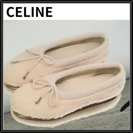ベージュ系 CELINE(セリーヌ) バレエシューズ(レディース) - ブランド