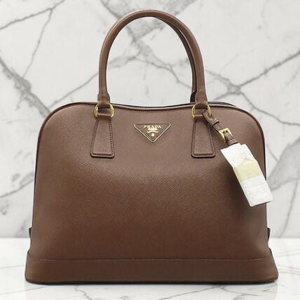 ブラウン（茶色）系 PRADA(プラダ) トートバッグ(レディース