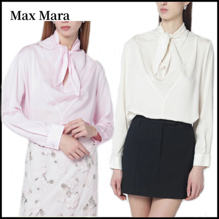 シルク Max Mara(マックスマーラ) ブラウス・シャツ(レディース