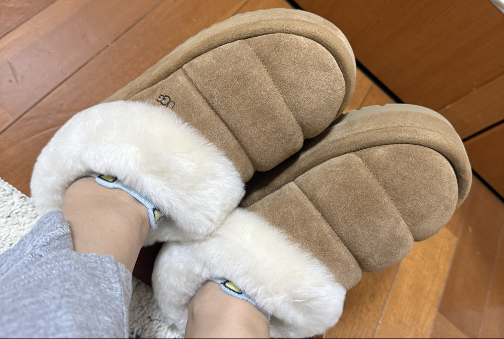 日本未発売【UGG】Tazzlita ☆ふわもこ スリッポン 季節感プラス (UGG