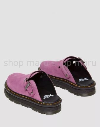 Dr Martens◇ZEBZAG スエード スリンブバック シューズ ミュール (Dr