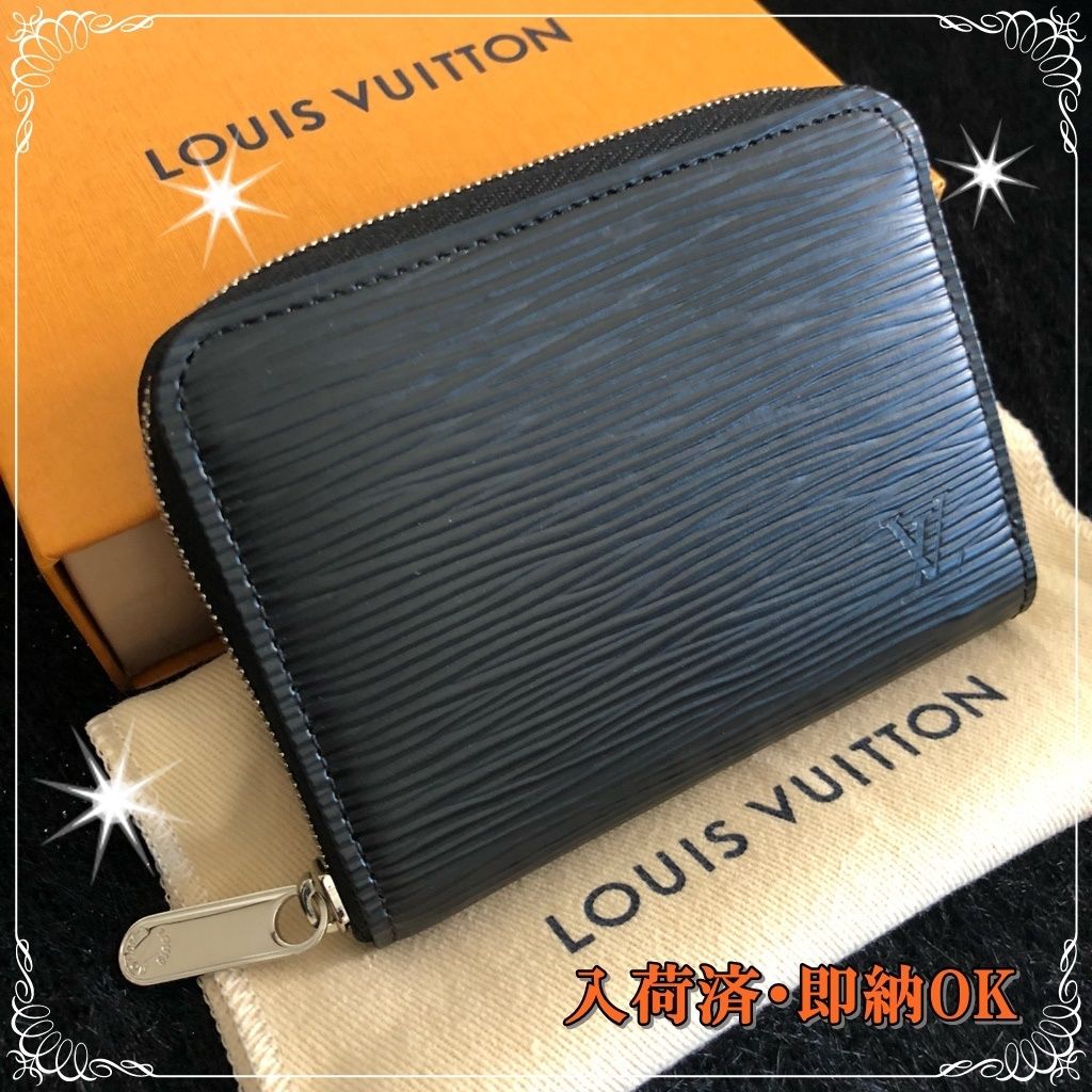 直営店買付【LOUIS VUITTON】ジッピーコインパース ノワール (Louis