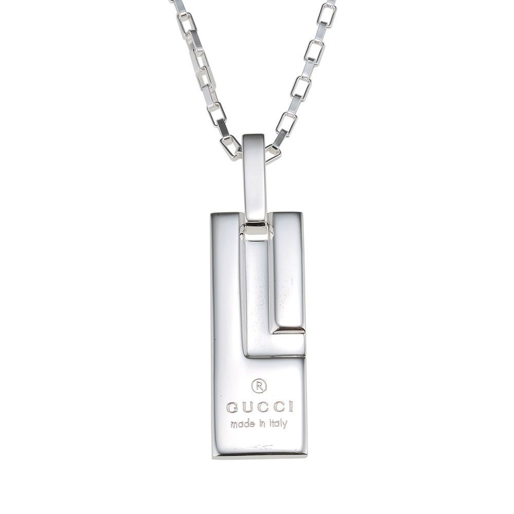 GUCCI 145170-J8400-8106 グッチ シルバー ネックレス (GUCCI