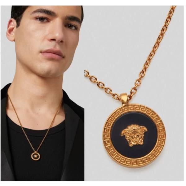 関税込】VERSACE ヴェルサーチ◇メデューサ メダル ネックレス