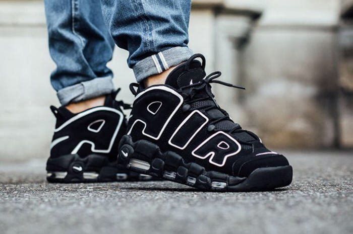 NIKE Air More Uptempo Black White エアモアアップテンポ 黒 白 (Nike