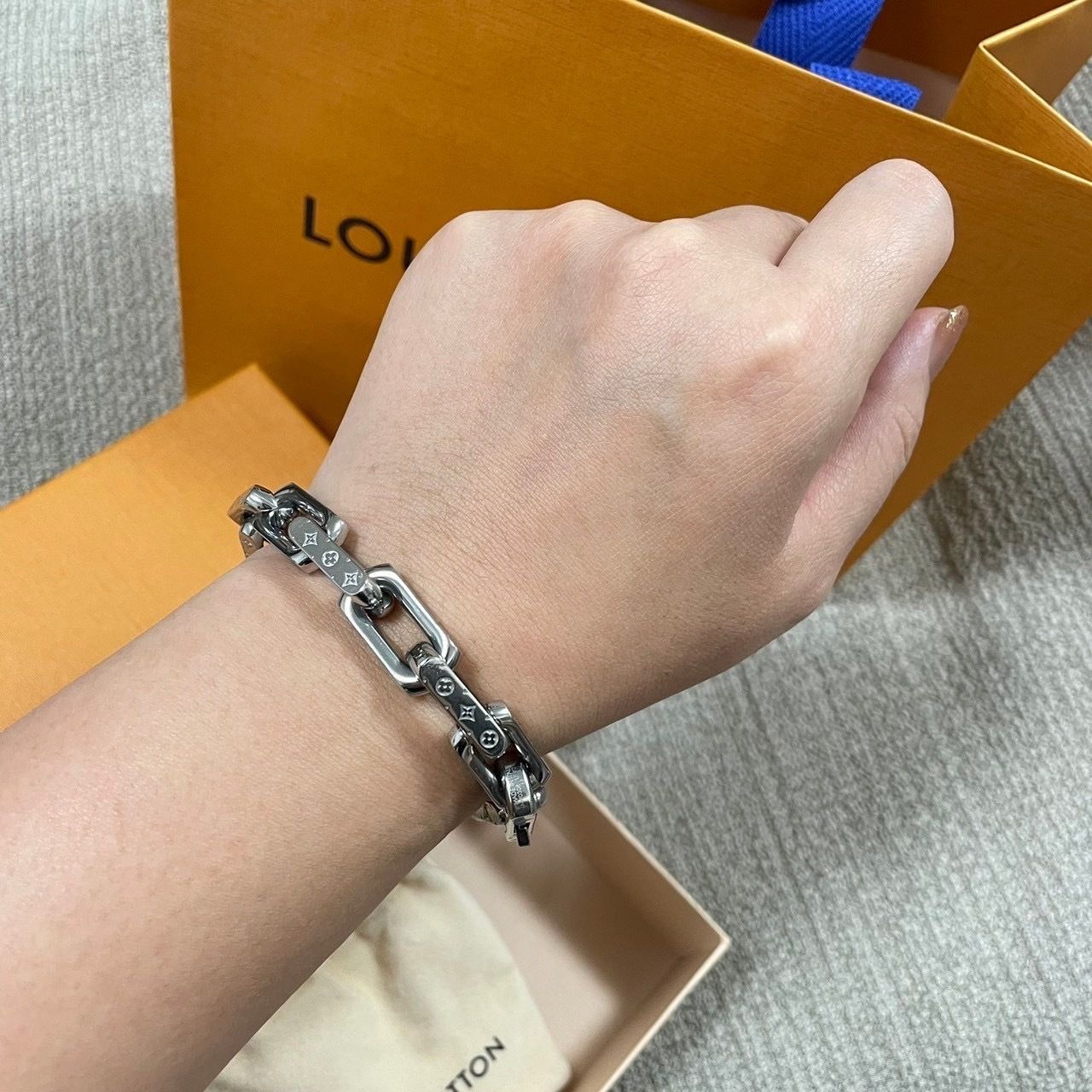 LV】チェーンブレスレット モノグラム◇CHAIN BRACELET (Louis Vuitton