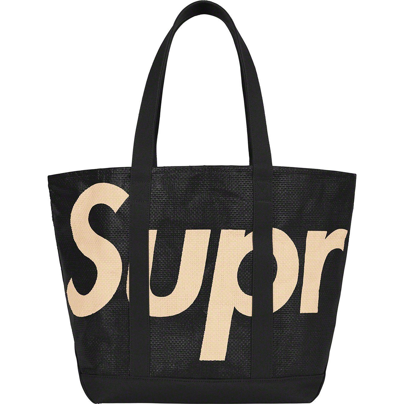 SS20 Supreme Raffia Tote - シュプリーム トート バッグ (Supreme