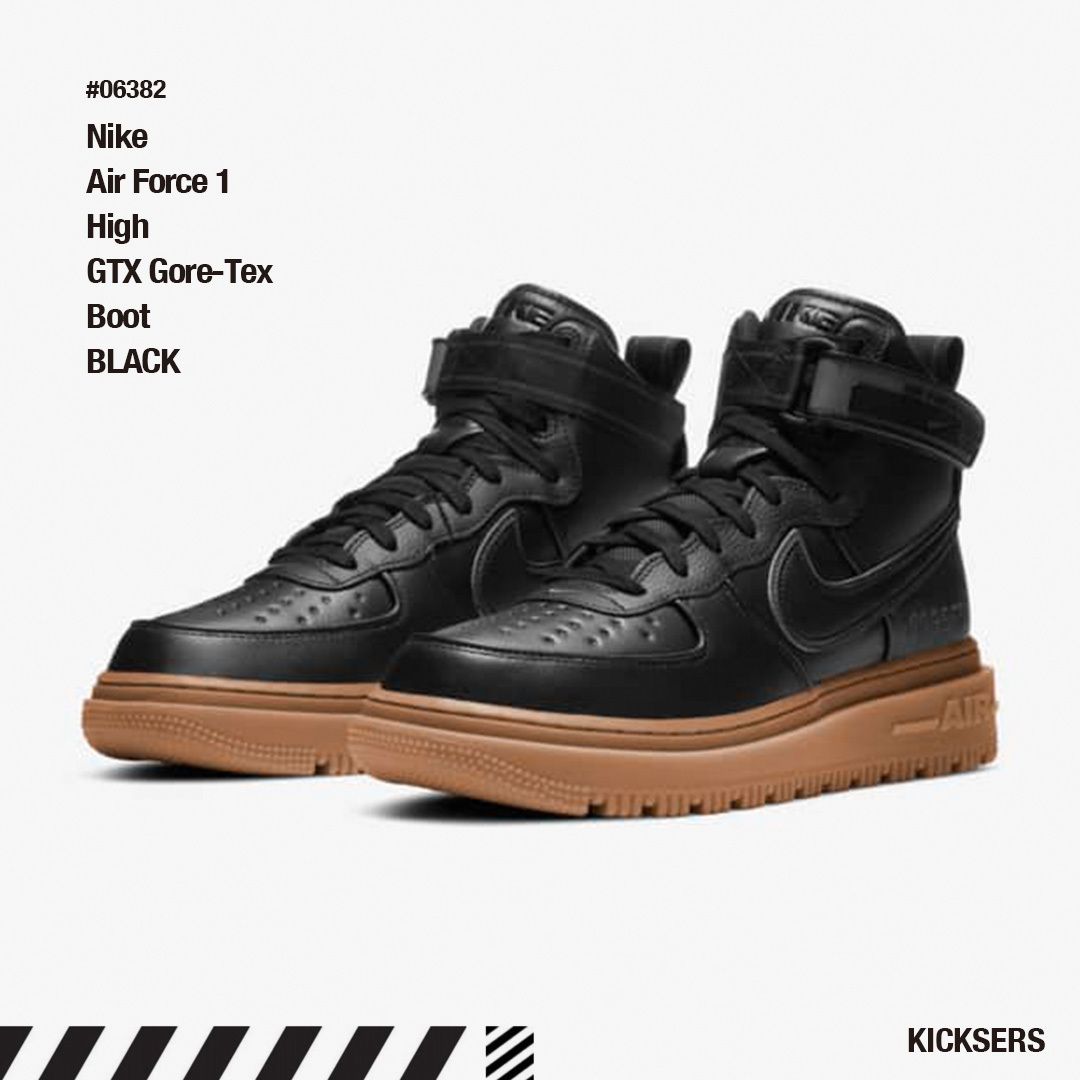 人気話題コラボ Nike Air Force 1 High GTX Gore-Tex Boot BLACK (Nike